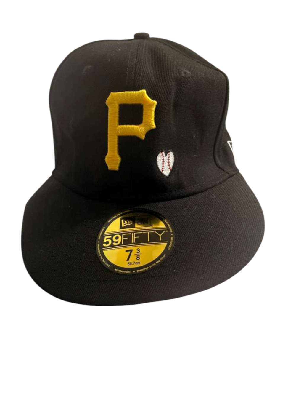 New Era Pittsburgh Pirates Team Heart 75th World Series Side Patch 59FIFTY Fitte